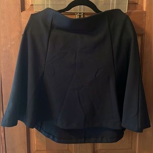 Black skater skirt